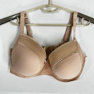 Rachel Roy Women Bra 38DD Beige Underwire